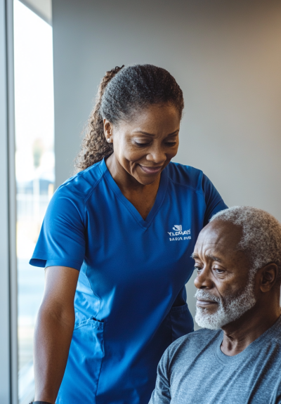 giraffejiujitsu_a_female_physical_therapist_wearing_a_blue_shir_d0f40d8a-5721-491d-b4fe-b5008fc00ca6